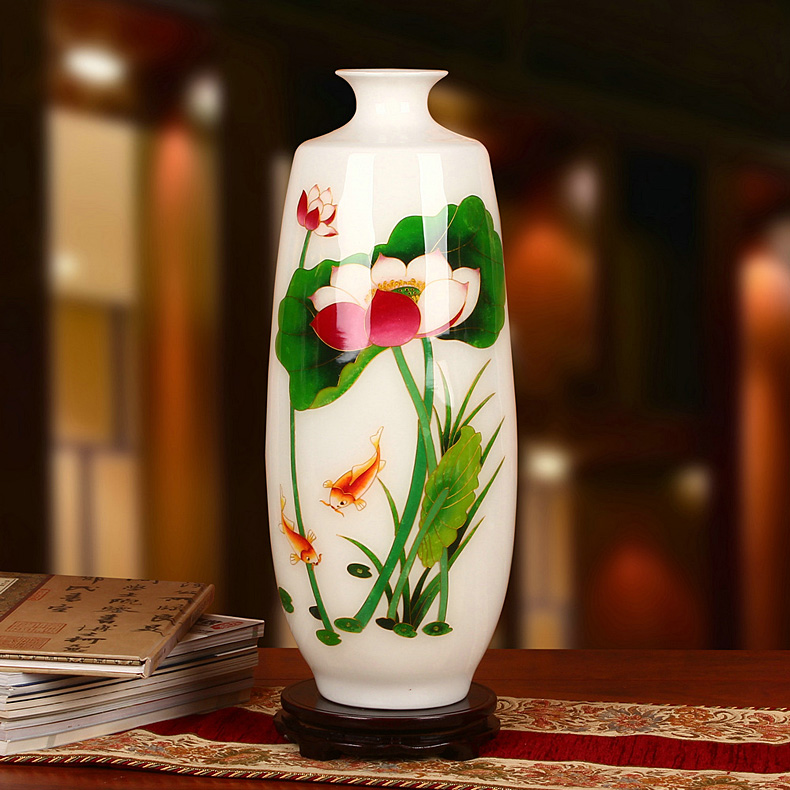金絲麥稈陶瓷花瓶