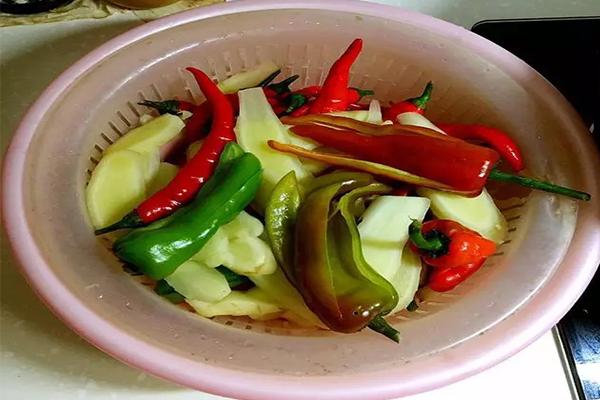 四川泡菜制作材料