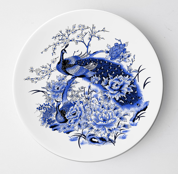 陶瓷花鳥畫