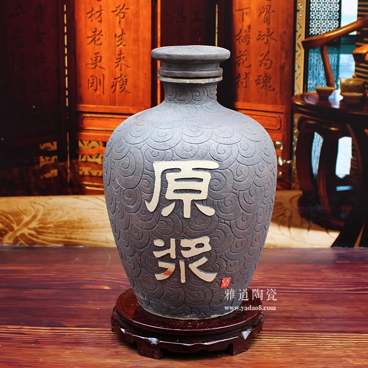 復古藏酒酒壇原漿款六