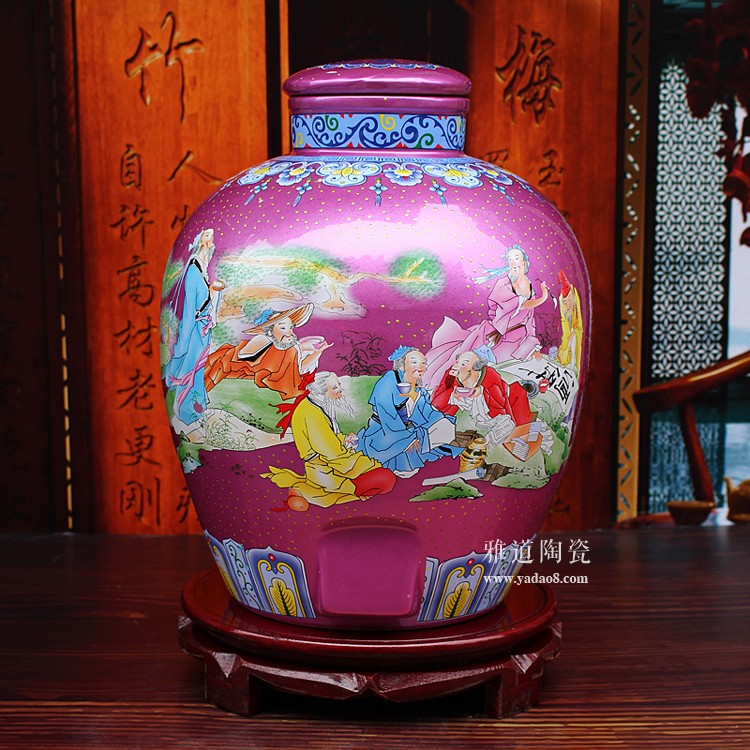 點金系列陶瓷酒壇