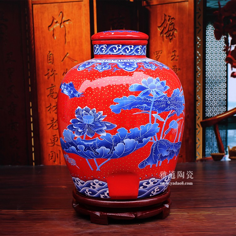 點金系列陶瓷酒壇