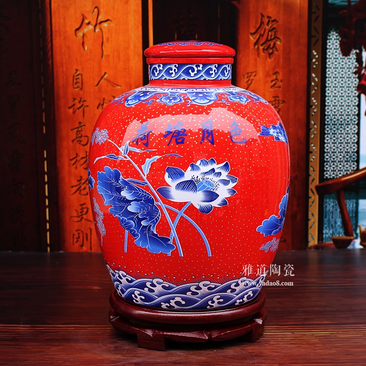 點金系列陶瓷酒壇