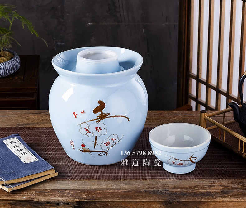 景德鎮陶瓷泡菜壇子腌菜壇