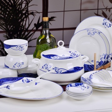 景德鎮陶瓷青花餐具套裝十大排行(圖9)