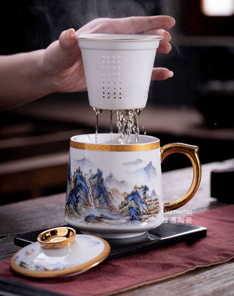 帶濾網的茶杯怎么用（茶杯濾網的正確用法）(圖4)