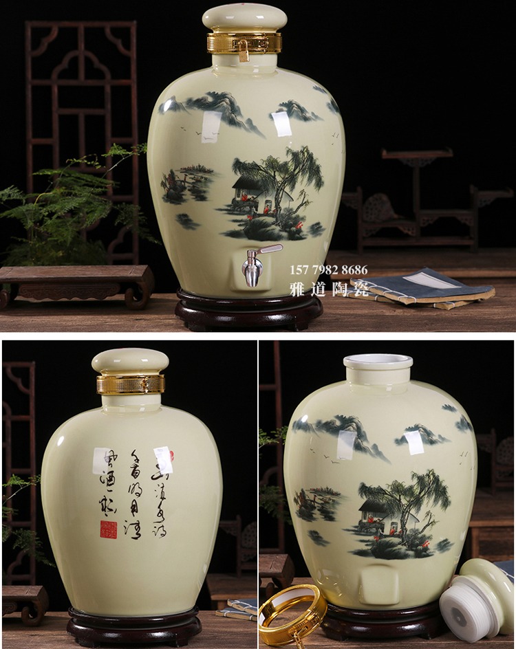 5斤10斤20斤30斤高溫陶瓷酒壇批發