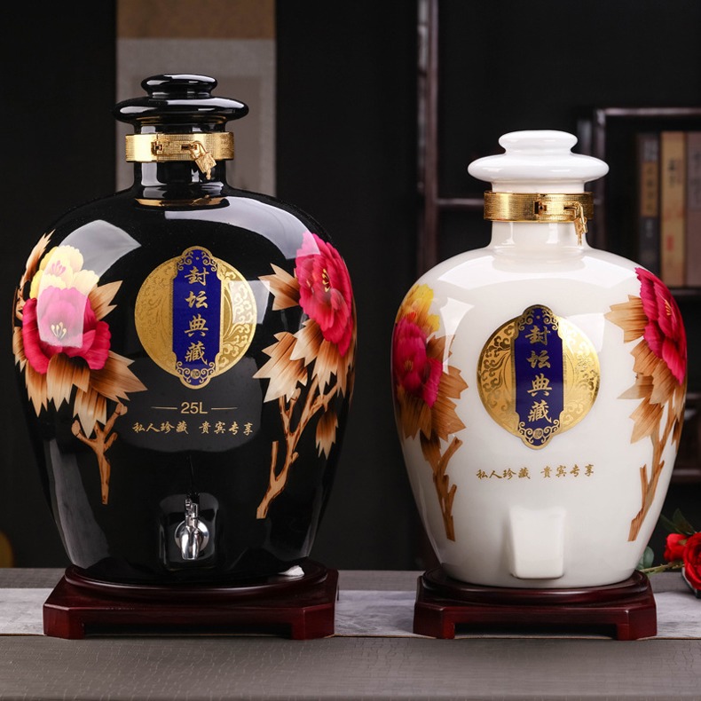 20斤30斤50斤精品陶瓷酒壇