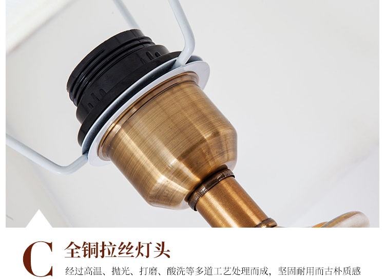 景德鎮高溫窯變顏色釉歐式陶瓷臺燈