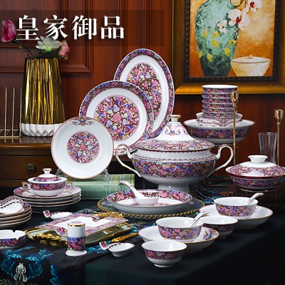景德鎮高檔陶瓷餐具套裝十大推薦(圖4)